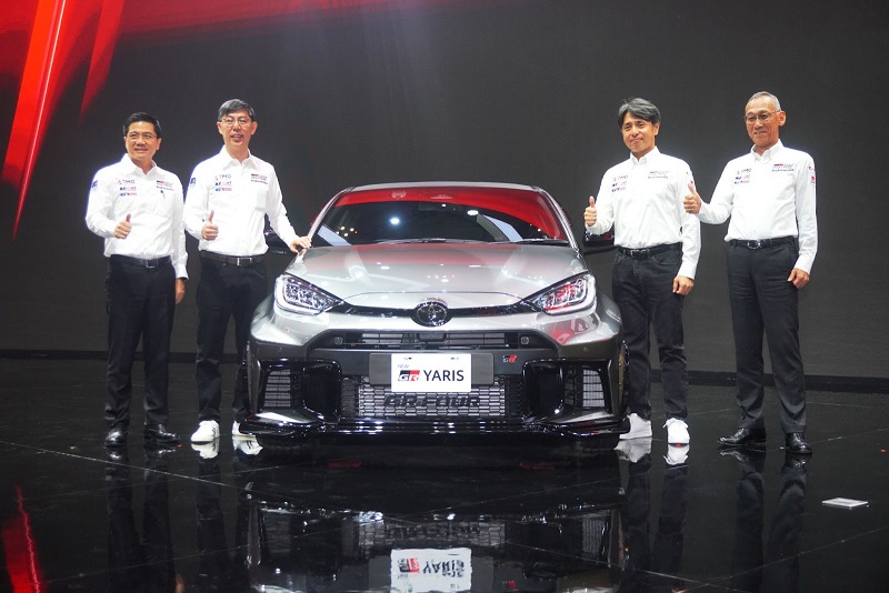 Tangerang- PT Toyota-Astra Motor (TAM) memperkenalkan GAZOO Racing (GR) line-up terbarunya yaitu New GR Yaris. Ini merupakan evolusi dari model sebelumnya pada perhelatan otomotif terbesar di Indonesia yakni Gaikindo Indonesia International Auto Show (GIIAS) 2024 yang sukses digelar pada Juli 2024 kemarin, di ICE BSD City, Tangerang.