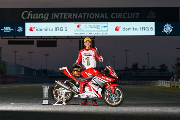 Pembalap Astra Honda Kembali Jadi Juara Asia AP250, Musim Ini Bersama Herjun AF